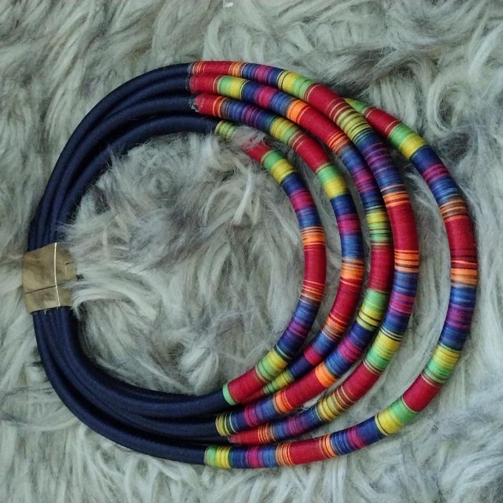 Acure multicolored necklace